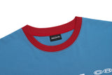 Odsd リンガー カラーブロック オーバーフィット Tシャツ