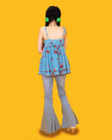 heidi frill sleeveless