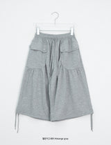 Capo Shirring Bermuda Pants