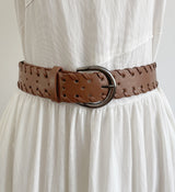 ケッズ ノースリーブ フレア ロングワンピース (Belt Set)
