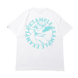 エグザンプルエンジェルロゴ半袖Tシャツ