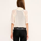 Turtle Neck Top - Ivory