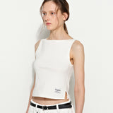 Essential Boat-Neck White