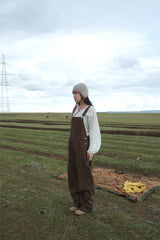 Bonnie Balm Cotton Overalls (3color)