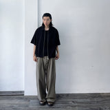 Two-Way Zip Relaxed Shirt