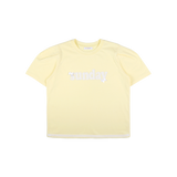 レースレタリングTシャツ（2色）