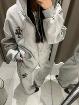 Reho Cross Patch Sweat Pants