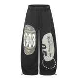 Riven Camo Patch Wide Pants
