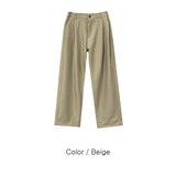 ASCLO Veron Two Tuck Wide Slacks (3color)