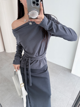 plain button skirts (2color)