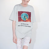 Dunk over tee beige