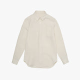 Stranger Classic Fit Linen Shirt (Cream)