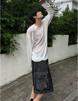 ピースノンフェードバミューダパンツ