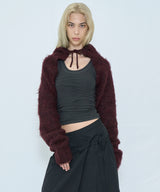2WAY HOODED MUFFLER KNIT
