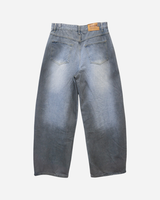 Gray Washing Denim Pants