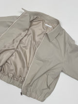 Comment Collar Loose Fit Wind Jumper