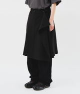 (W) Rag Pleats Skirt (2color)