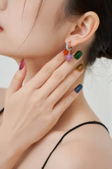 MINI STAR EARRING (PINK)
