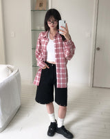 Century Over Fit Check Shirt