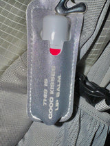 Good kisses initial lipbalm keychain (3color)