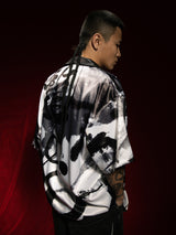 RTVG(RETROVEGAS) Chinese font "dragon" cuban collar shirt