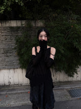  UNBAL DRAPE SLEEVELESS TOP