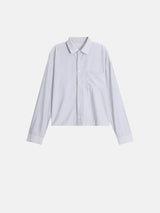 Dek stripe cropped shirt