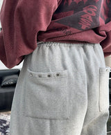 Crew lettering brushed pants