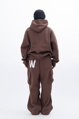 Medi W Boucle Embroidery Heavy Set-Up Sweatpants