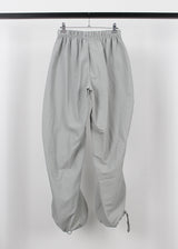 DART SHIRRING NYLON PANTS