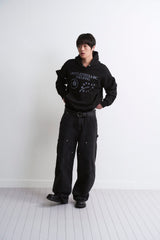ENDURING EMBLEM HOODIE BLACK