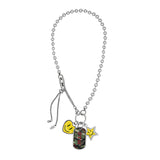 NO.548 [レッド] スマイルソルジャーネックレス