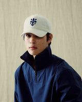 Stranger Emblem Baseball Corduroy Cap (Beige)