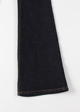 DEEP SLIM BOOTS CUT DENIM