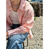 [S/S] リネンルーズフィットポケットシャツ (8color)