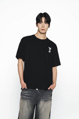 25SS マグショットエイリアンショートスリーブTシャツ ブラック