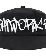 N.W.D Graffiti Pillbox Cap_Black