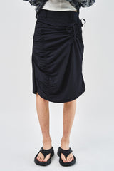 (W) Lili Shirring Skirt (2color)