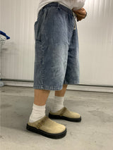 [1+1] Denim Carpenter Bermuda Shorts