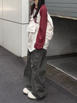 leather shirt bag