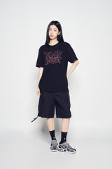 25SS ADLV プラネットショートスリーブTシャツ ブラック