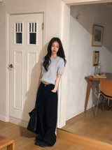 Warm Cotton100 Balloon Fit Wide Pants (5color)