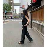 Matil denim banding pants