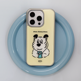 Music epoxy silver bumper smartphone case