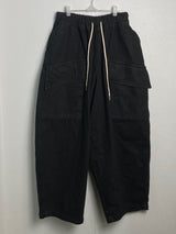 Two Pocket Balloon Big Denim Pants 2C