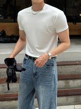 [1+1] LMN Aven Cut Muscle Fit Short Sleeve T-Shirt (3 colors)