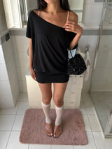 [Ofom] LOOSE MINI DRESS