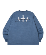 P.Crusades long sleeve _ Smoke blue