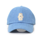 CHUBASCO weed bear ball cap BCD011 denim