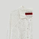 LACE COMBI SHIRT